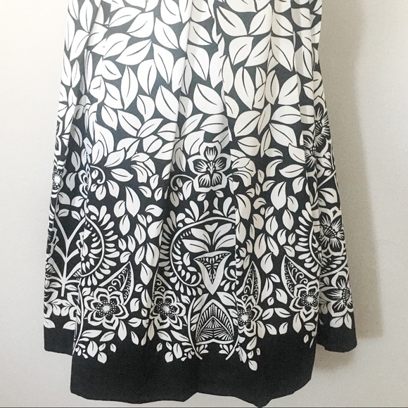 WHBM Fit and Flare Strapless Dress Size 10 - Picture 3 of 9